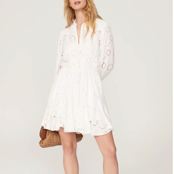 Maje Dresses & Skirts - Maje Rapala Eyelet Mini Dress